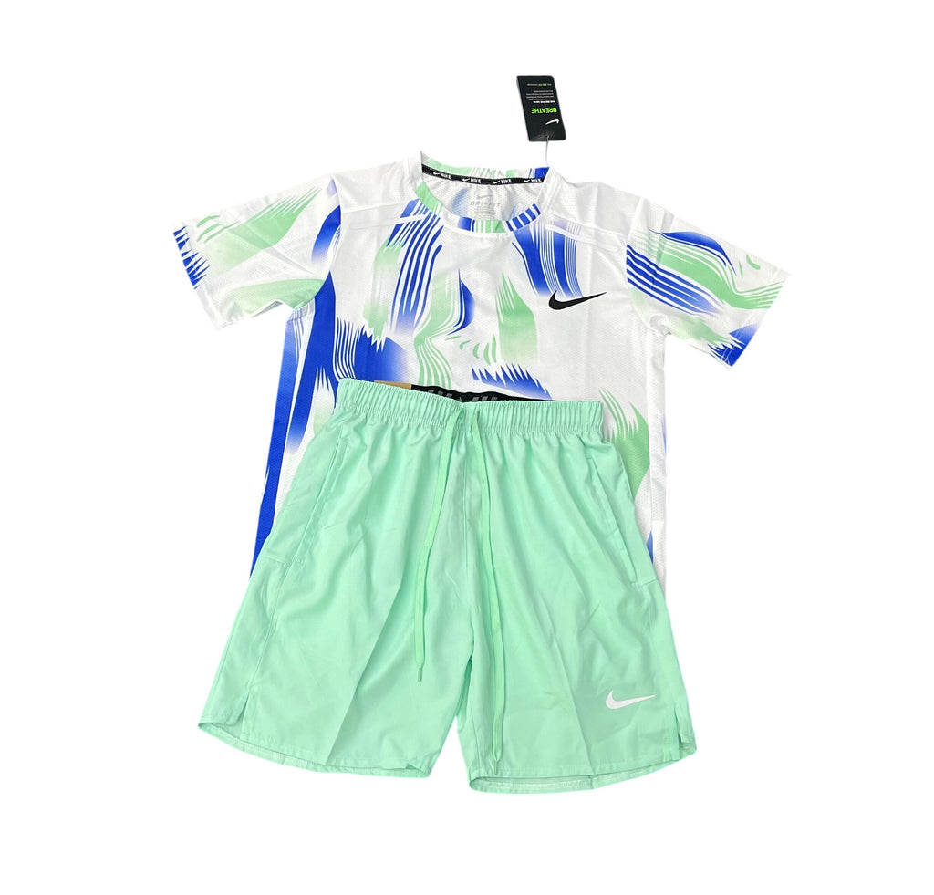 Ensemble Nike Bleu/Vert