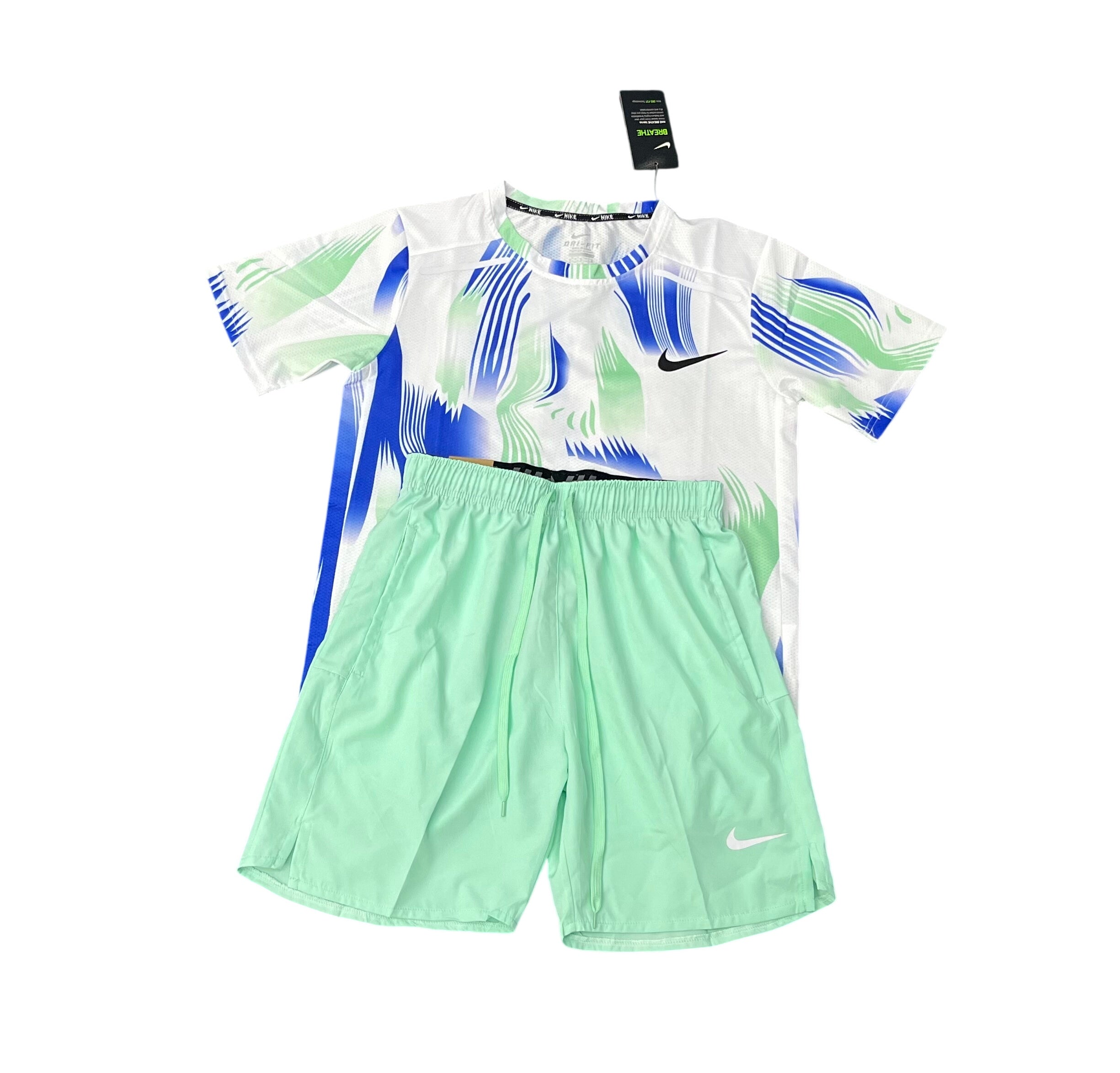 Ensemble Nike Bleu/Vert