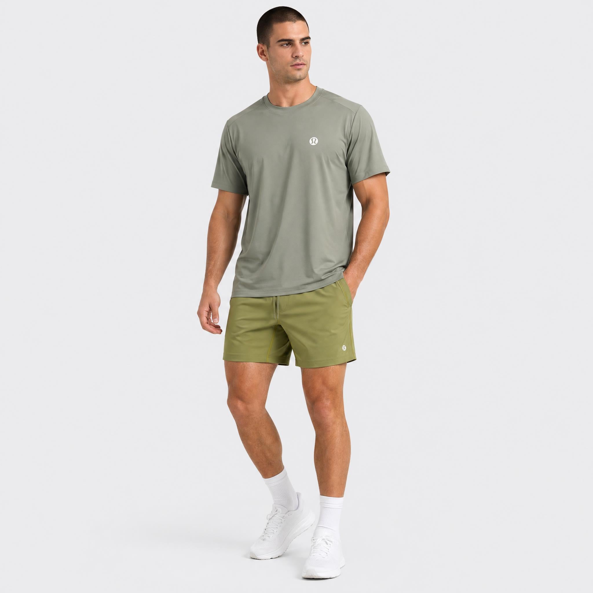 Ensemble Lululemon Gris/Kaki