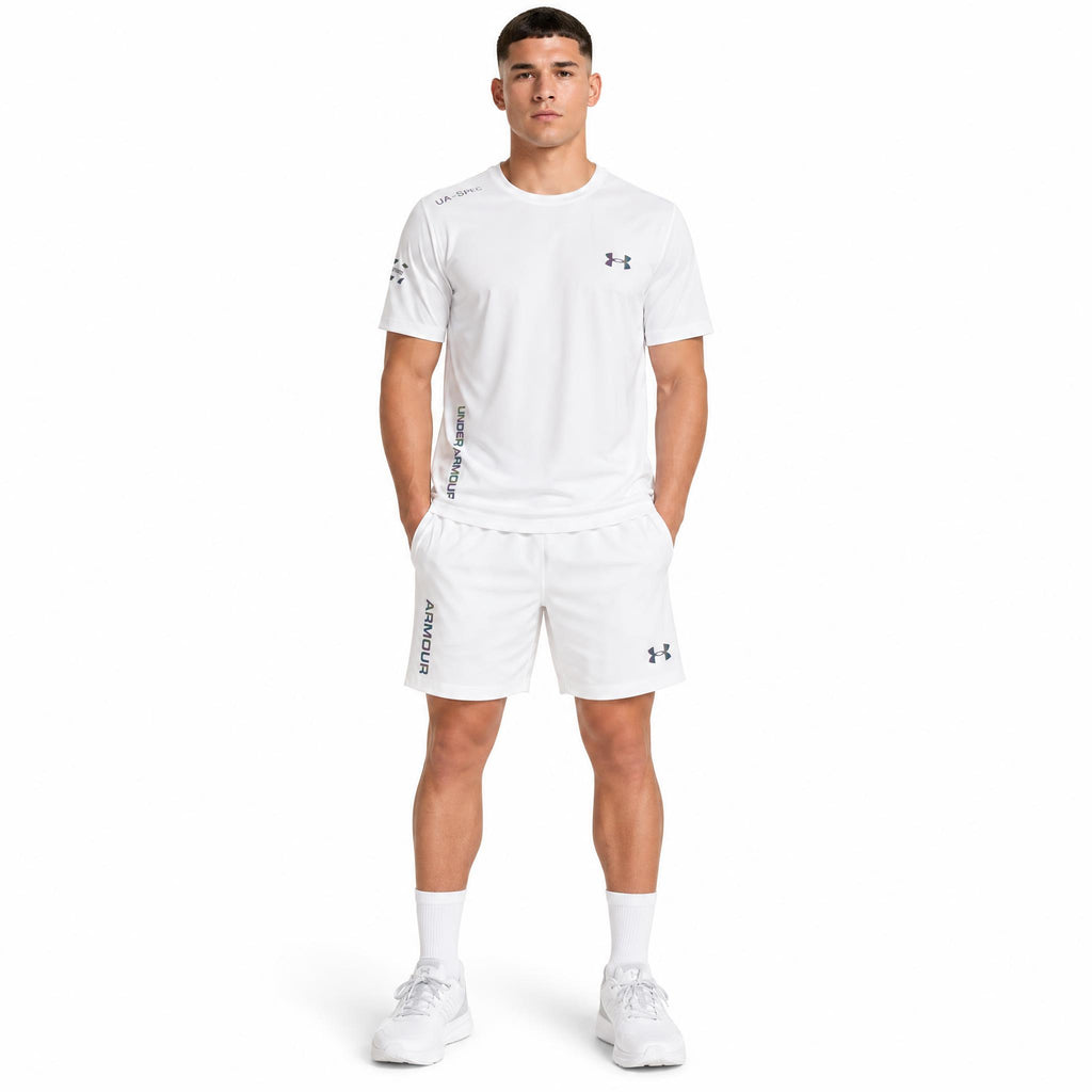 Ensemble Under Armour Blanc