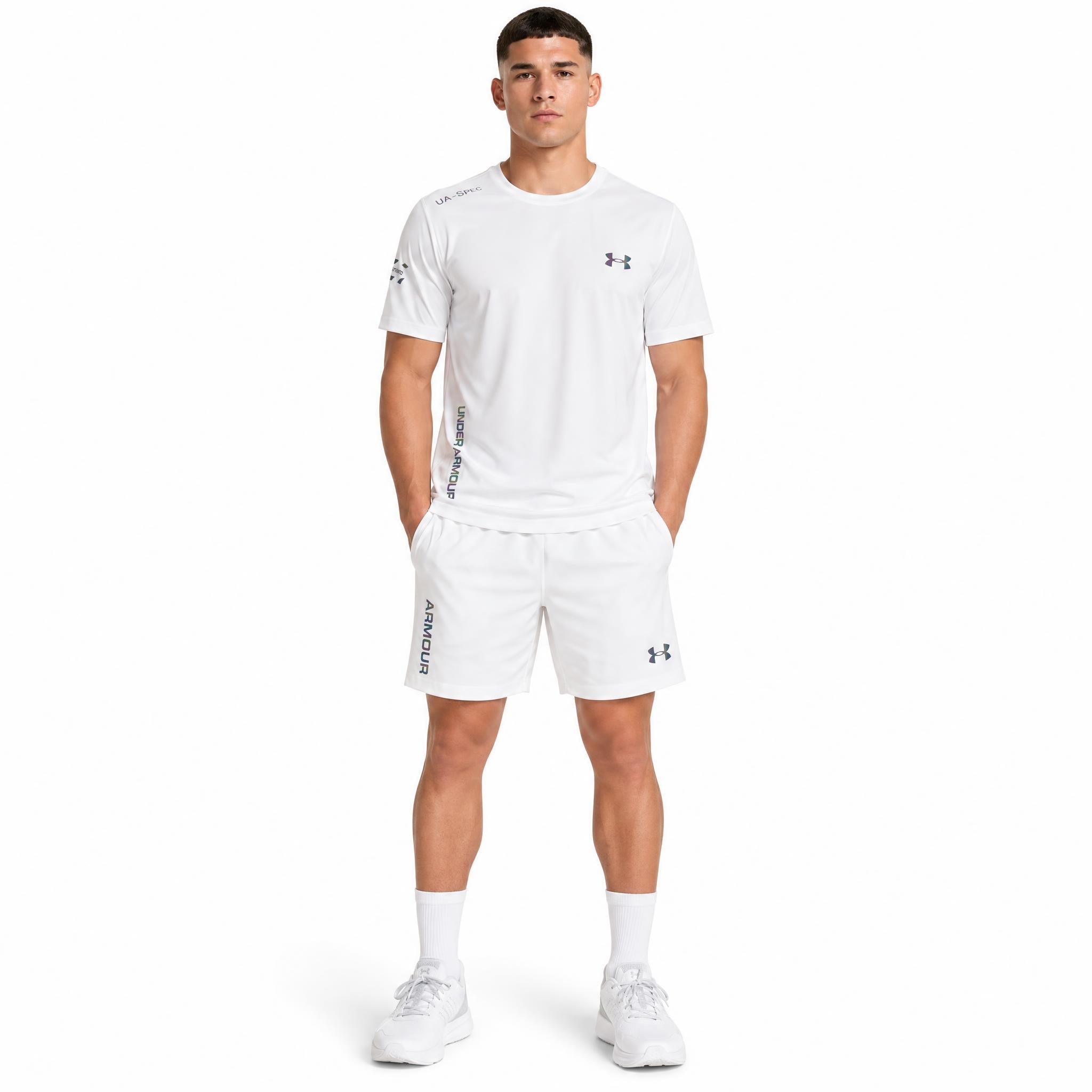 Ensemble Under Armour Blanc