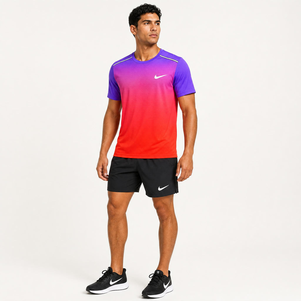 Ensemble Multi-Nike Violet/Rouge