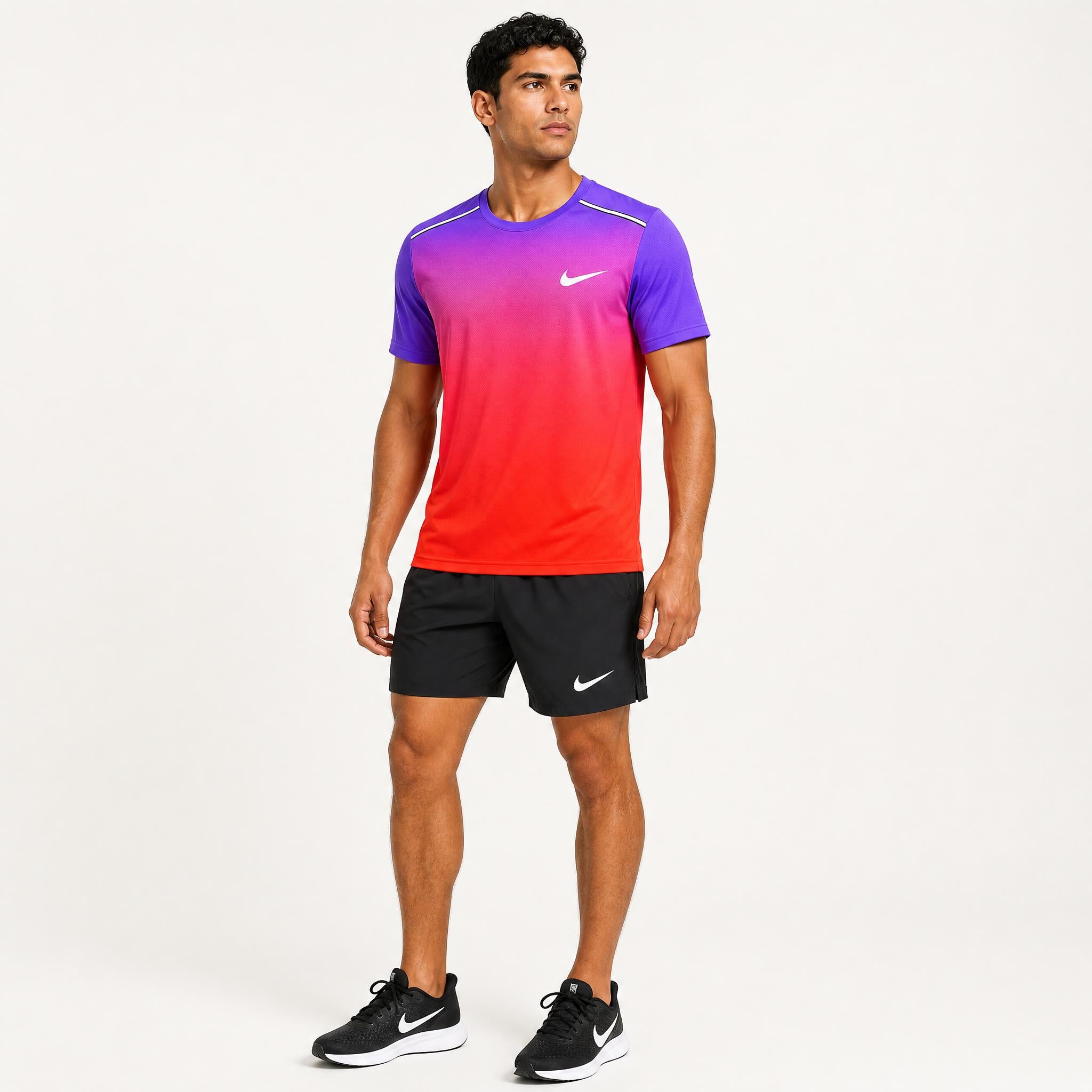 Ensemble Multi-Nike Violet/Rouge
